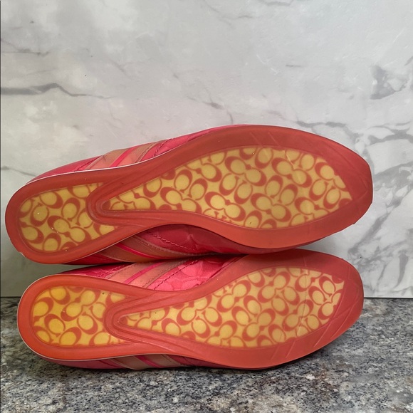 COACH Meredith Sneakers Womens 9.5 Pink Sneakers - Picture 6 of 12